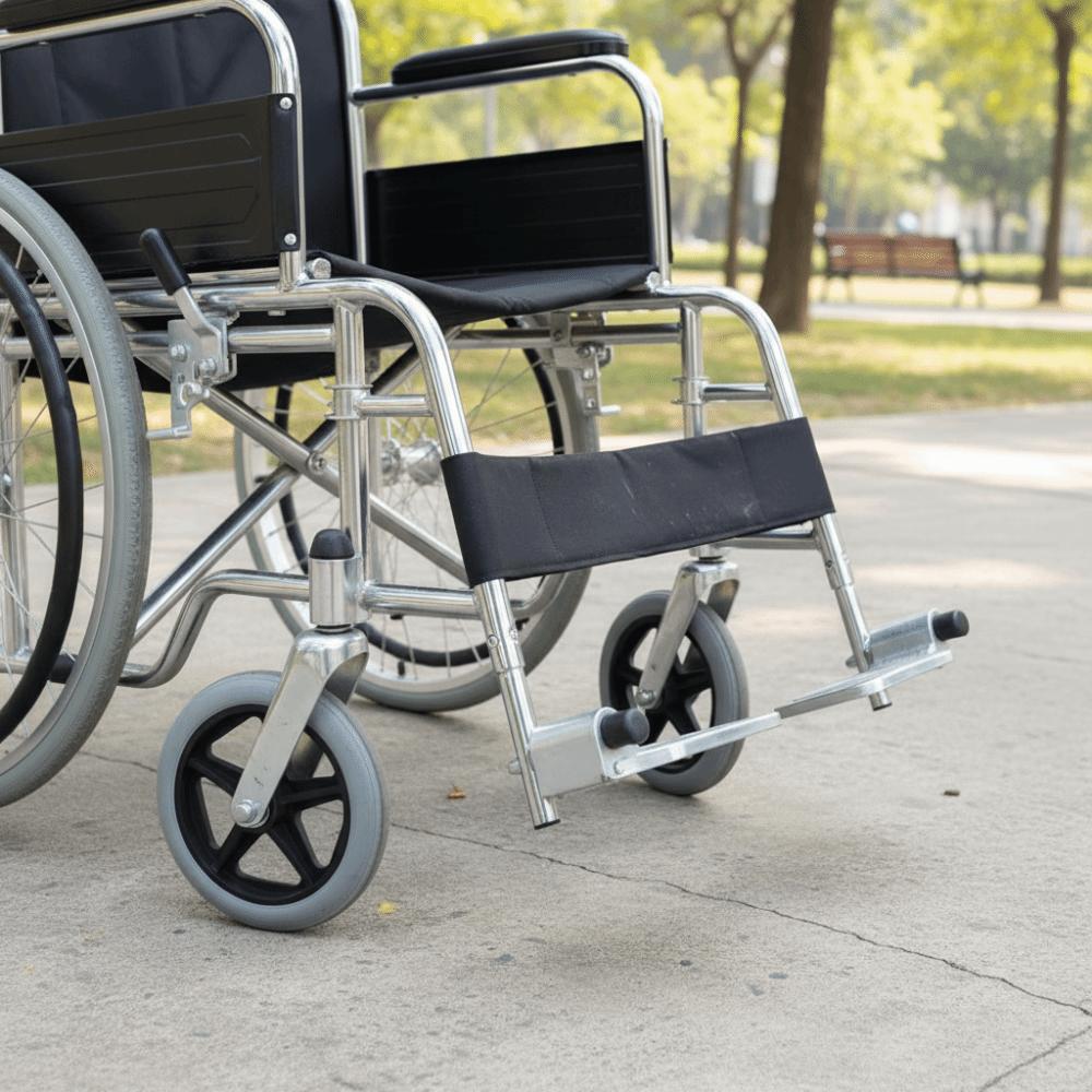 Smooth Flexible Replacement Wheels Heavy Duty Shopping Cart Wheels Travelling Trolley