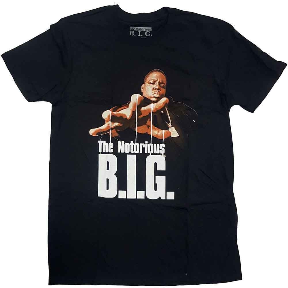Biggie Smalls T Reachstrings Logo new Official Mens Black Unisex T-Shirt XXXXL