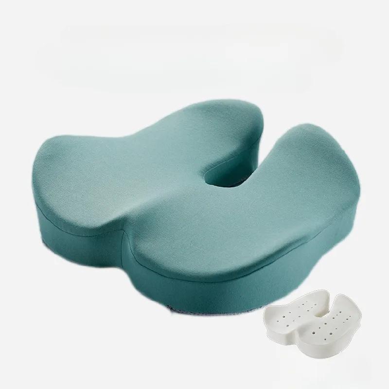 Rebound Memory Foam Woman Office Chair Cushion Tailbone Pelvis Orthopedic Medical Lady Seat Cushion for Beautiful Buttocks Pad