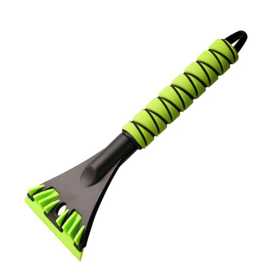 

Car Snow Shovel Ice Scraper Windshield Remover Anti-Skid Ergonomic Snow Cleaning Tool Winter Car Accessory зелёный