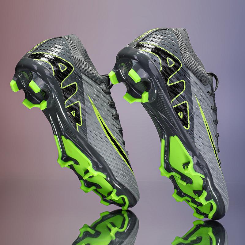 New Men Football Boots Cleats' Soccer Shoes' Futsal Sneakers Mid-top Non-Slip High-quality Match Indoor Hot-selling FG/TF