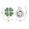 Golf Ball Marker Accessories Metal Mark Hat Clip for Ladies