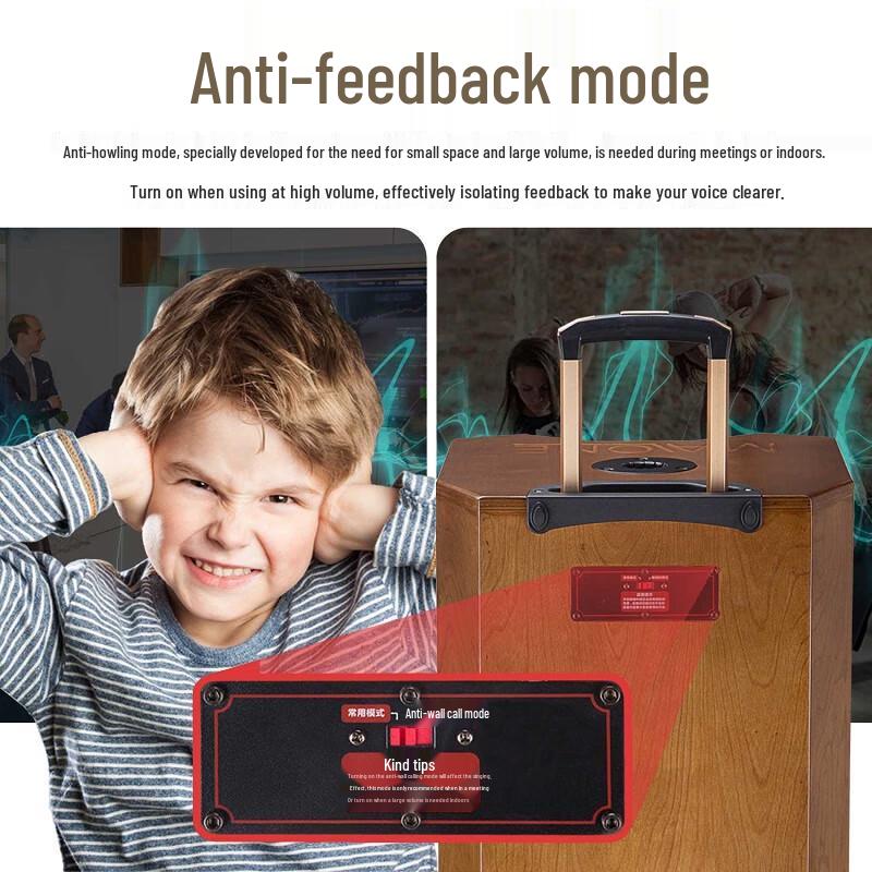 MALONE V9 Smart Karaoke Machine with HD Display