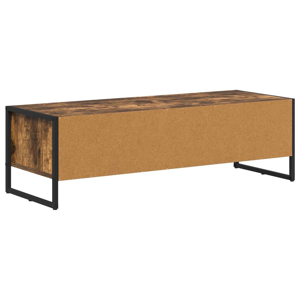 TV Cabinet Smoke Oak 100 x 36.5 x 30.5 cm Particleboard