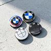 4 Stück 56mm 68mm Felgendeckel für BMW 50. Jubiläum M Power Karbonfaser Felgennabe Emblem Abzeichen E46 E90 F10 F30 G20 X5