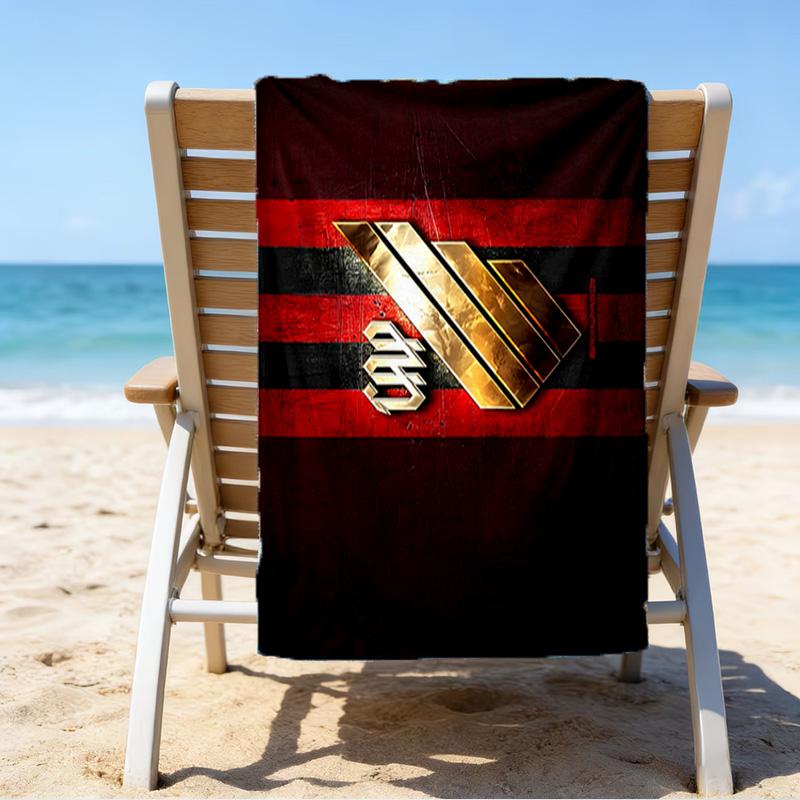 Athletico Voetbalclub Bedrukte Strandlaken, Super Zacht Microvezel, Perfect Cadeau Verjaardag, voor Zwembad, Strand, Reizen, voor familie en vrienden