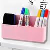 Magnetic Storage Box: Multi-functional Plastic Pen & Stationery Holder for Home or Office.