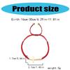 Adjustable Woven Crucifix Bracelet for Fashionable Couple Braided Rope Handchain Trendy Unisex Wristband Accessories