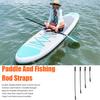Adjustable Bungee Cord with Hooks Double-Headed Elastic Rope Tie for Secure Fastening Outdoor Camping Flexible Hook Straps for Tents Kayaks Bike Rack