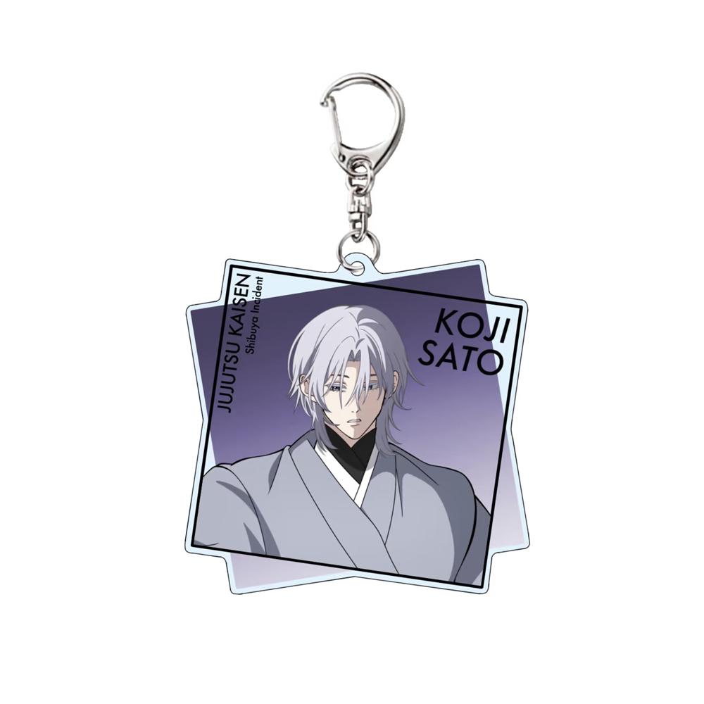 

Gojo and Geto Jujutsu Kaisen Beaded Key Ring, Accessories, Adorable, Kawaii, Itadori, Megumi, Aesthetic, Beads, Nabora 5cm