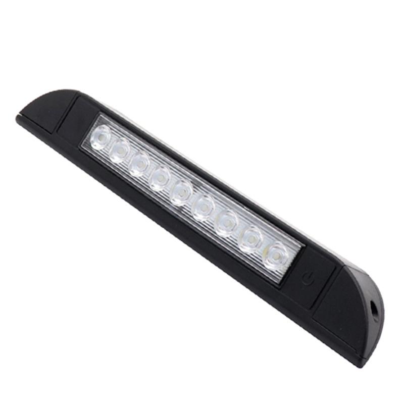 Motorhome Ceiling Light RV Yacht 12-28V LED Awning Lamp Sunshade Panel Light Bar Boat Trailer LED Spotlights