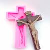 DIY Crucifix Silicone Mold Wall Hanging Crosses-Pendant Epoxy Resin Mold Home Wall Decoration Handicraft Mould Craft
