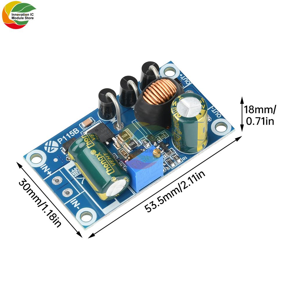 DC-DC Buck Converter Module 10-110V To 4.5-47V Adjustable Output 5A Low Ripple High Precision Power Supply