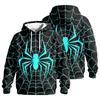 Men's Casual Loose Fit Printed Hoodie with Pocket and Drawstring