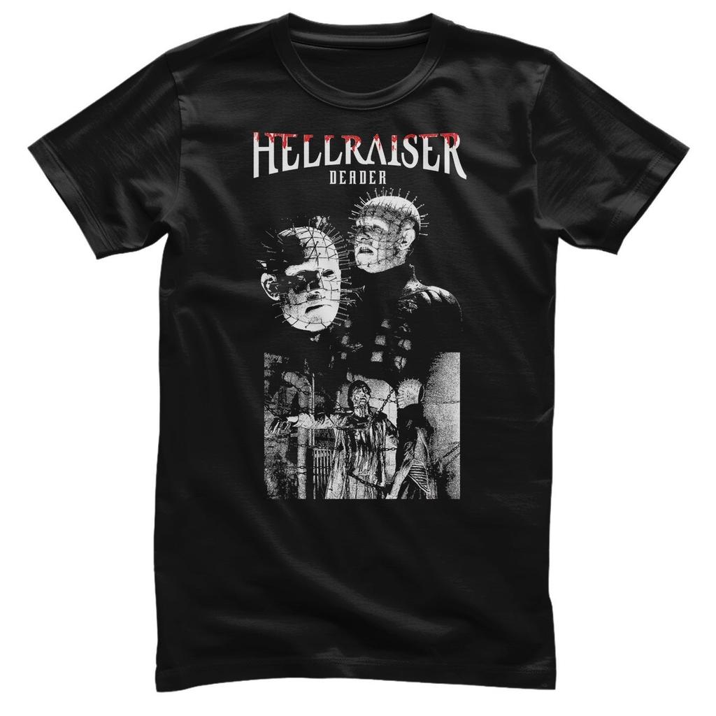 T-Shirt Ufficialmente Licenziata Hellraiser Deader Dark Scene Da Uomo