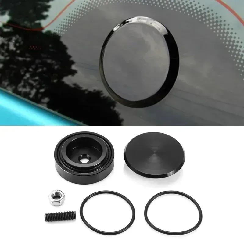 1 Set Kit Eliminazione Tergicristallo Posteriore Auto in Alluminio Tappo Universale Accessori Auto