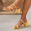 Neue Plateau-Sandalen mit dicken Absätzen - Vielseitige Damenschuhe