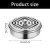Mosquitoes Incenses Holder Mosquitoes Incenses Burners Box Compacts Mosquitoes Spirals Holder with Lid Incenses Holder