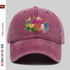 Pc Hawaiian Tropical Aloha Parrot Floral Print Baseball Cap Travel Joyful Pet Element Print Design Sun Hat Comfortable Lightwei