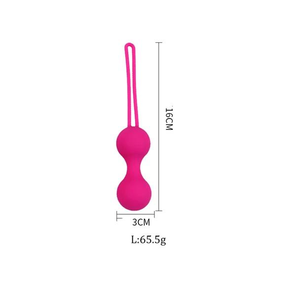 Safe Silicone Vibrating Kegel Balls Ben Wa Balls Pelvic Floor Exercise Intimate Toys for Women