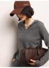 Women's Cashmere Knit Hooded Sweater - Autumn/Winter Loose Fit Pullover