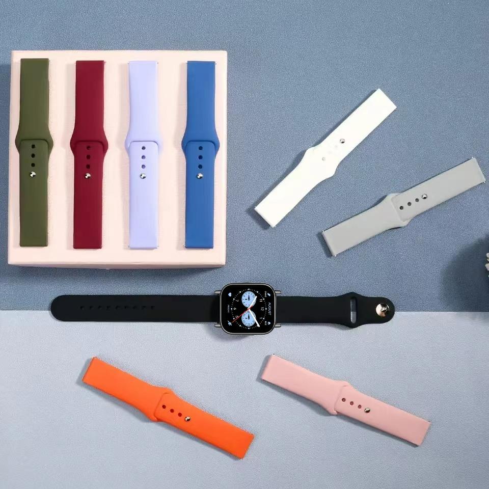 Soft Silicone 22mm Strap for Xiaomi Redmi Watch 5 Active Sport Watchband Correa for Redmi Watch 5 Lite Replaceable Bracelet Belt
