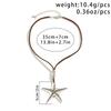 2026 Trendy Summer Big Star Starfish Pendant Necklace for Women Beach Goth Adjustable Chain Holiday Y2K Jewelry Accessories New