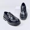 5cm Height Increase Men Oxford Shoes Leather Platform Casual Comfortable Formal Loafers Thick Sole Business Office Dress Shoes