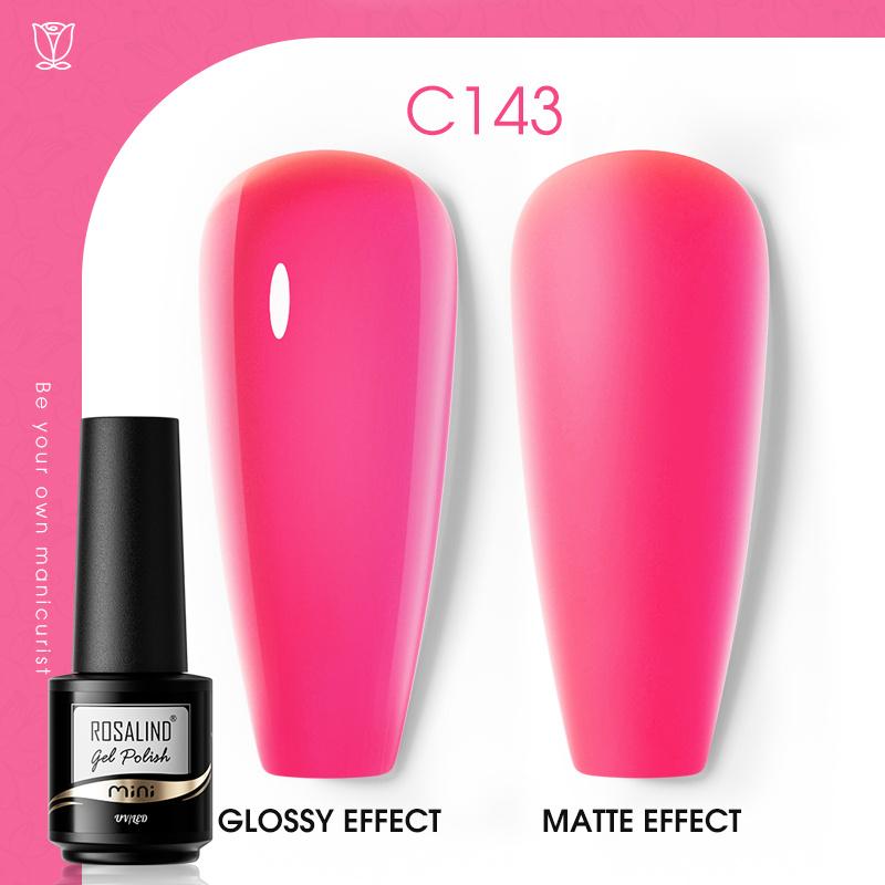 ROSALIND Gel Nail Polish Soak Off UV LED Nails Art Design Varnish Semi Permanent Gels Lacquer DIY Manicure