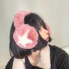 Warm Plush Earmuffs Star Pattern Ear Muffs Winter Portable Ear Protectors for Winter Outdoor Activity