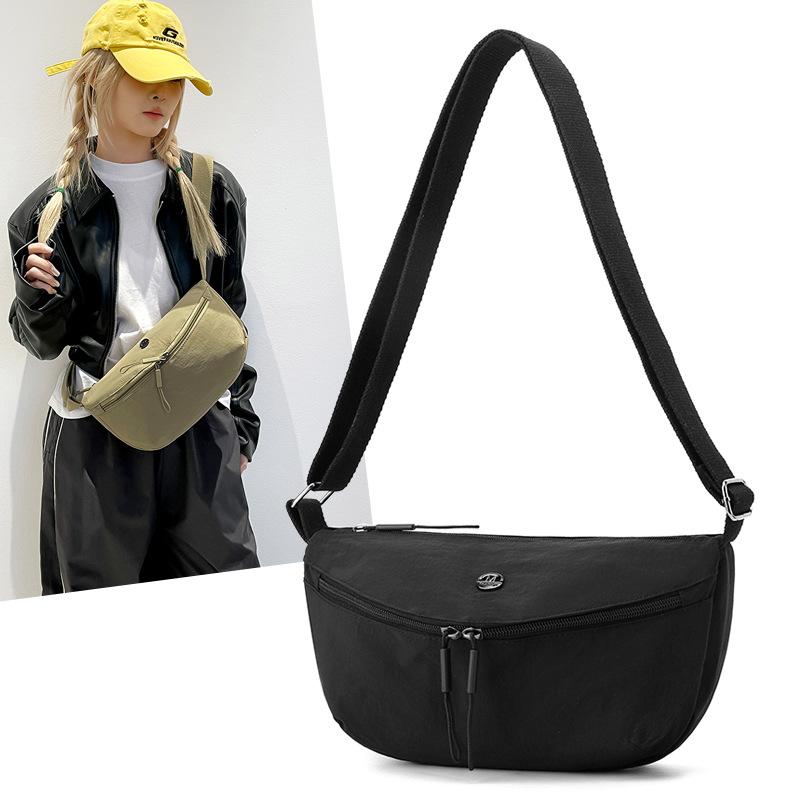 

Simple and fashionable bag women s Japan and South Korea s new Koujia casual versatile shoulder bag, high-end messenger bag, saddle women s bag чёрный