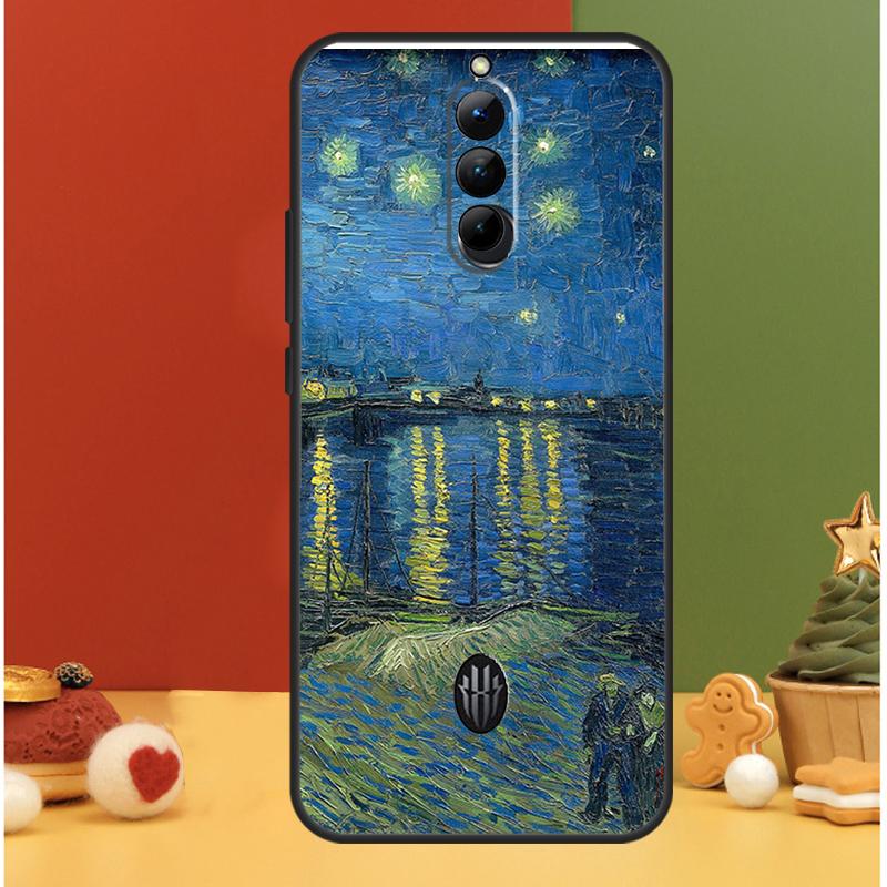 Van Gogh Art Oil Painting Case For ZTE Red Magic 9 8 8S Pro Plus Nubia Red Magic 6S 7S 6 7 Pro 6R 5S 5G Phone Cover