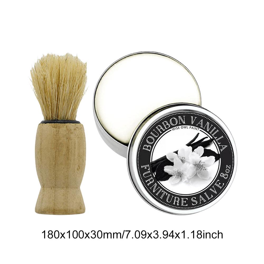 Leather Furniture Salve with Brush Leather Cleaner & Conditioner Restorer Moisturizer and Protector Leather Car Seat Maintenance
