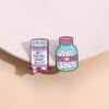 Alloy Brooch Personalized In Fun Cartoon Candy Bottle Design For Stylish Wear