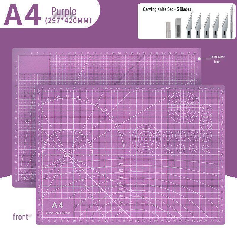 Zestaw 4 matów do cięcia Stereotype i 5 matów grawerowanych ręcznie z 2 dużymi zeszytami do rękodzieła i matą do bigowania