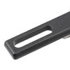 Motorcycle Light Bar Clamp Mount Bracket Bright Black Shockproof Oxidation Process Rubber Rustproof for Motorbike