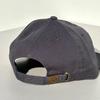 Nyuhaeteun Cotton Flat Brim Cap (Chacoal)