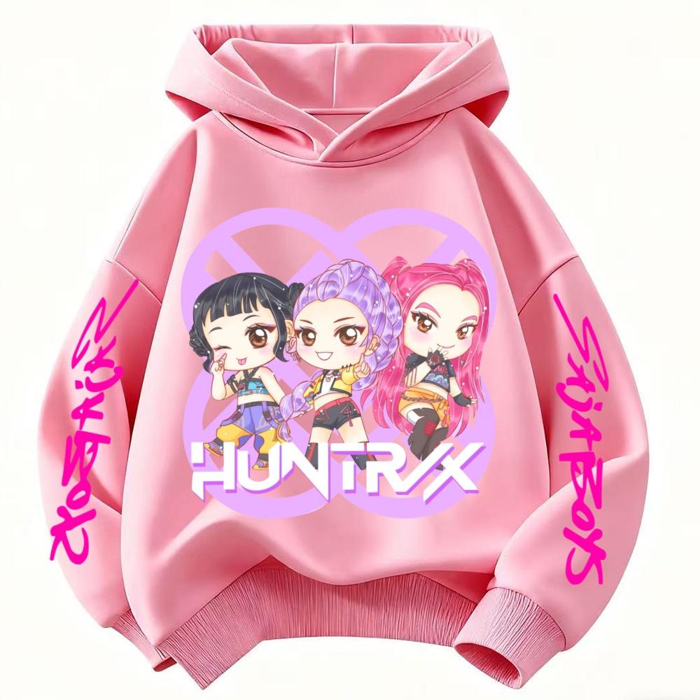 Kids Anime Demon Slayer Tomioka Print Hoodie Unisex Boys Girls Casual Tshirt 100-160cm Childrens Cartoon Clothes