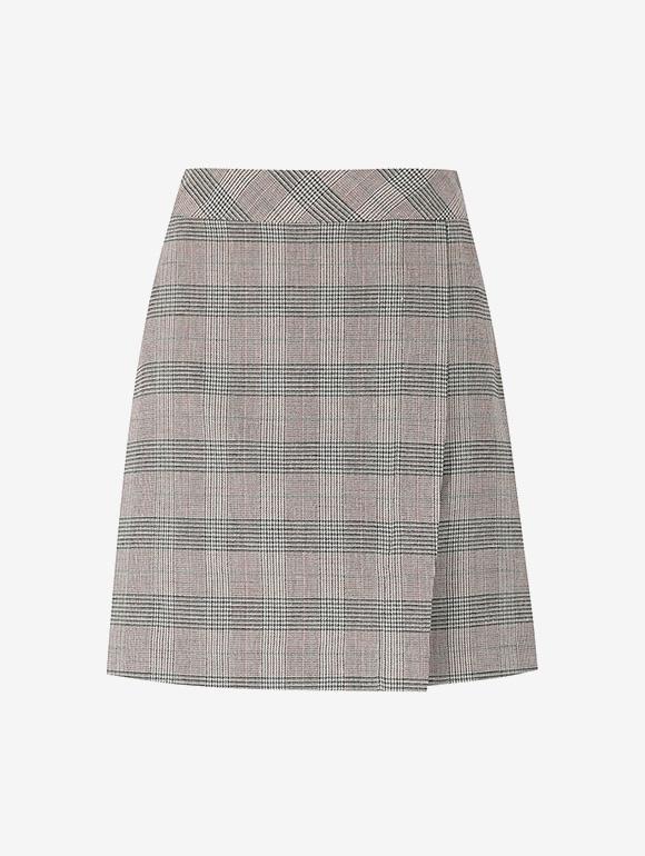 SOUP Check Mini Skirt (Oz4Srr2)