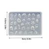 1Pcs Sea Shell Starfish Goldfish Koi Fish 3D Acrylic Nail Mold Summer Sea Jellyfish Diy Lace Bow Silicone Mold Nail Art Mold