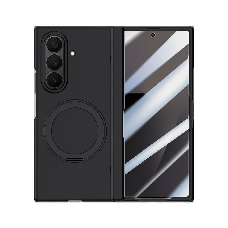 Applicable to Samsung Z fold1ultra mobile phone case spring hinge magnetic 111 rotating bracket fold1 protective case