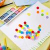 4000Pcs Multicolored Round Sticker 25mm Adhesive Dot Sticker Packgaing Labels for Journal Planner Wrapping Labelling