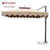 Tri-polar TP7037 Outdoor Square Double-Top Parasol