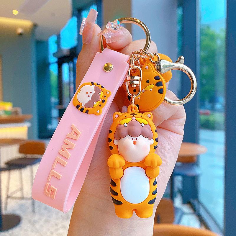 Cartoon Amalilis Keychain Pendant Female Cute Doll Bag Pendant Creative Small Gift