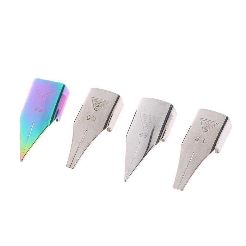 3Pcs 757# Pen Nib Accessories Dazzling F/Ef/M Art Nib School Supplies