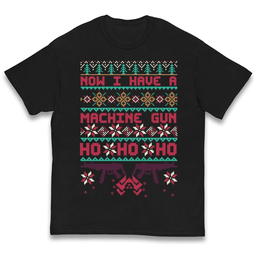 Now I Have A Machine Gun Die Hard Christmas Kids T Shirt