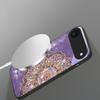 Fragrant Golden Mandala suitable for iPhone 17 Pro Max 16E 15 Pro 14 13 Plus 12 mini 11 XR Xs 7 8 16 Air black Glass Phone Case