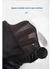 Ice Silk Sun Protection Face Mask with Extended Ear Loops for Summer Outdoor Activities