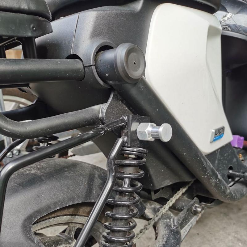 Stoßdämpfende Schraube Motorrad Reparaturwerkzeuge 2 Stück Aufhängungsspule für Monkey125 Roller Metallschraube