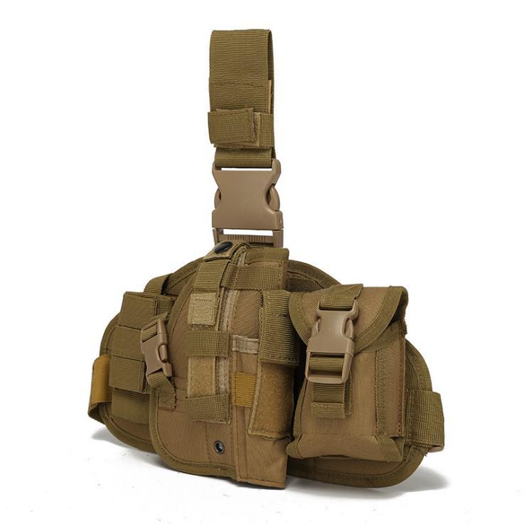 Tactical Waist and Leg Bag with Molle Attachment for Training and Gun Accessories